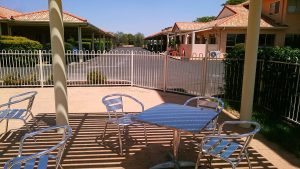 Gazebo at Country Roads Motor Inn